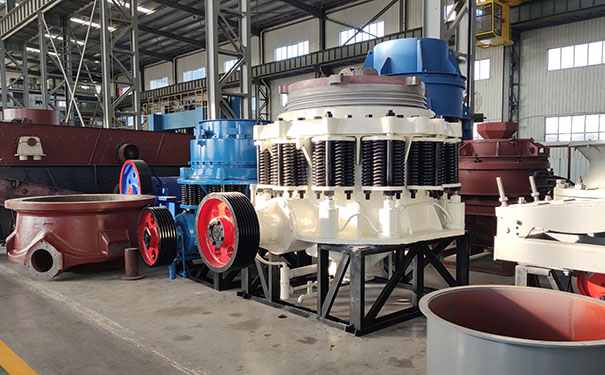 江苏圆锥破碎机现场视频图片