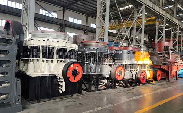 多缸液压圆锥破碎机生产线