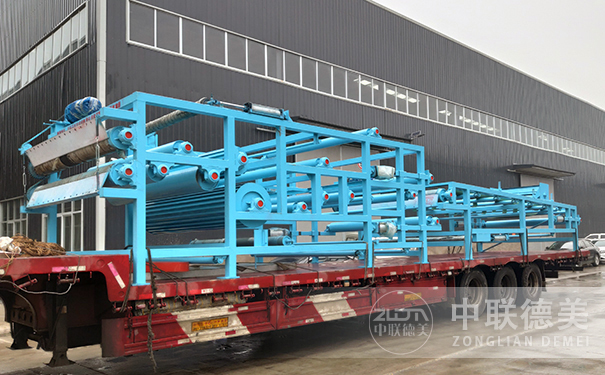 印染行业用带式压滤机